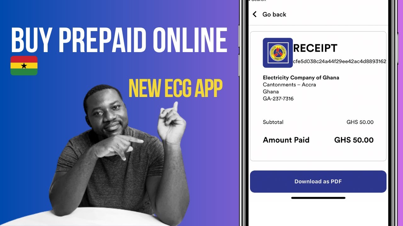 How to Buy ECG PREPAID Online with MoMo - 2025 | NEW ECG POWER APP | Ghana Electricity