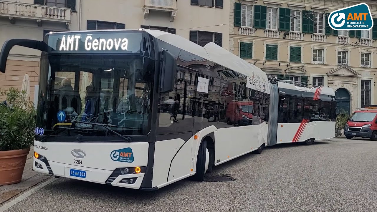 In servizio il primo filobus del progetto Assi di Forza