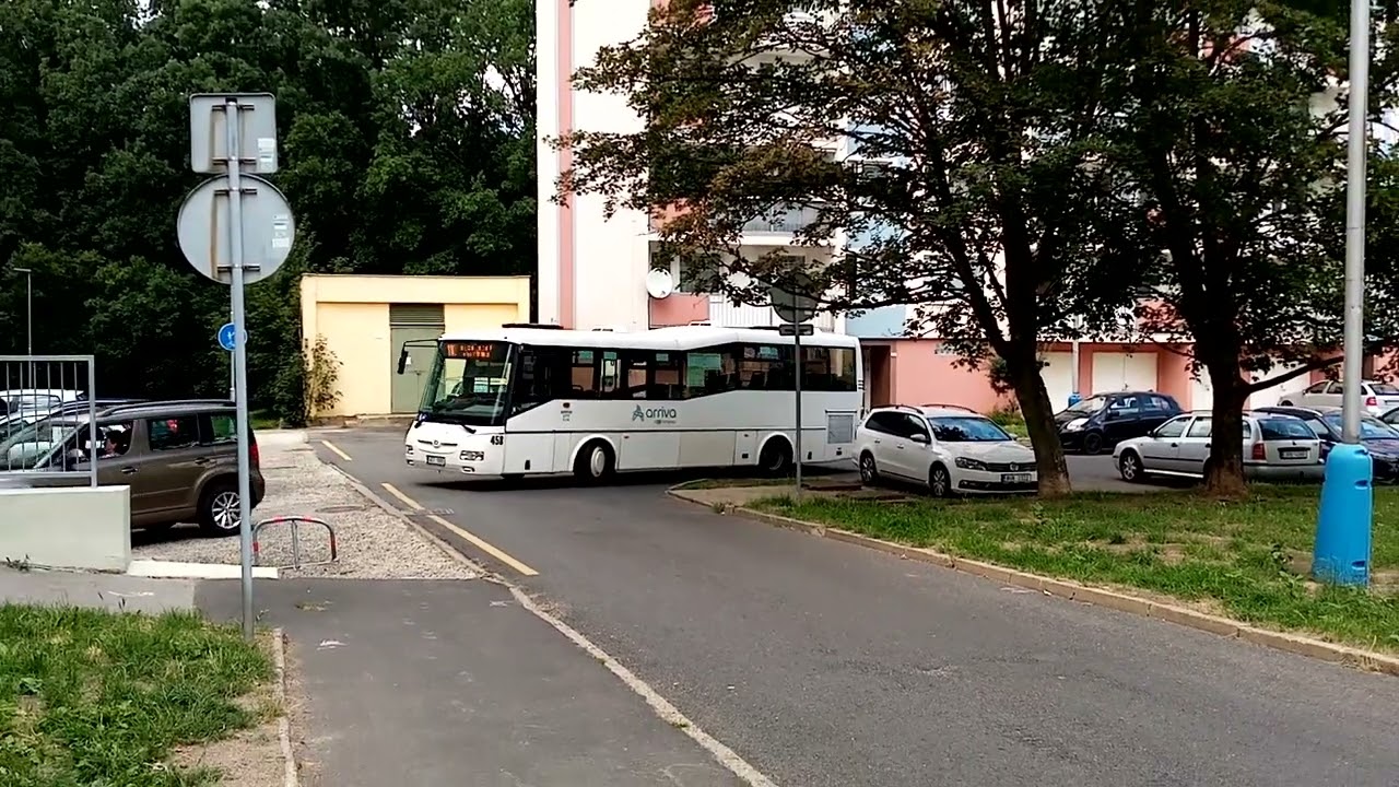 (Mhd Teplice) Menší autobus Sor BN 9.5 na lince 110.
