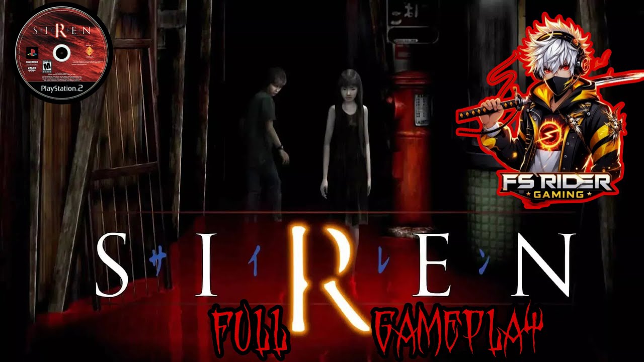 Siren PS2 Horror Gameplay Live 😱 | Siren (2003) Full Walkthrough | FS RIDER GAMING