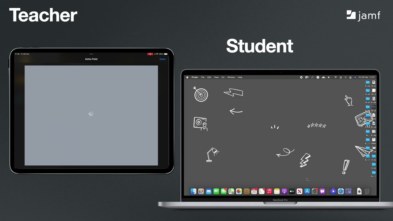 Apple Classroom и Jamf Teacher на MacBook Neo | Целенаправленное обучение, реальный контроль