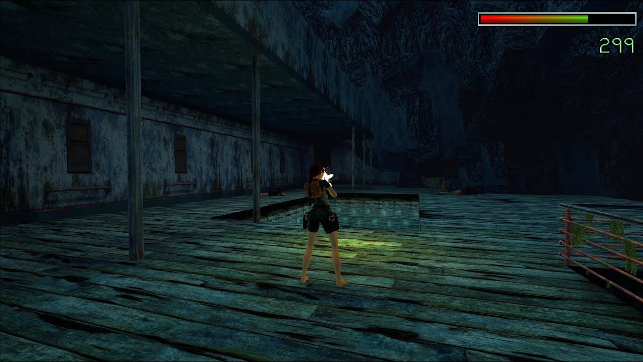 Tomb raider 2 Remastered Level 10 - The Deck