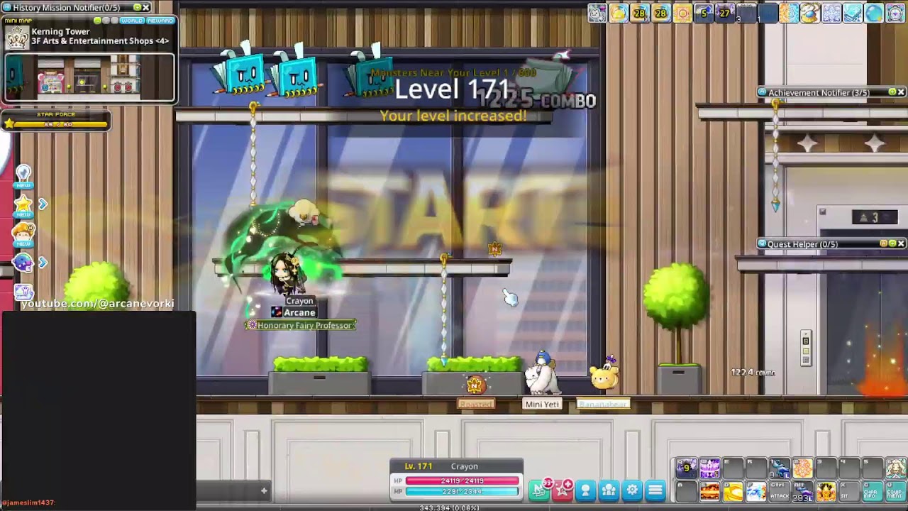 maplestory n -  leveling dawn warrior for legion