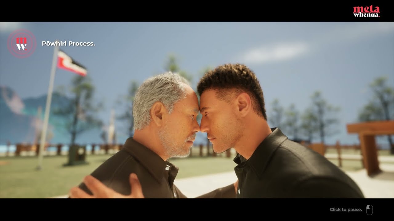 Virtual Marae – Metawhenua: Digital Pōwhiri Experience