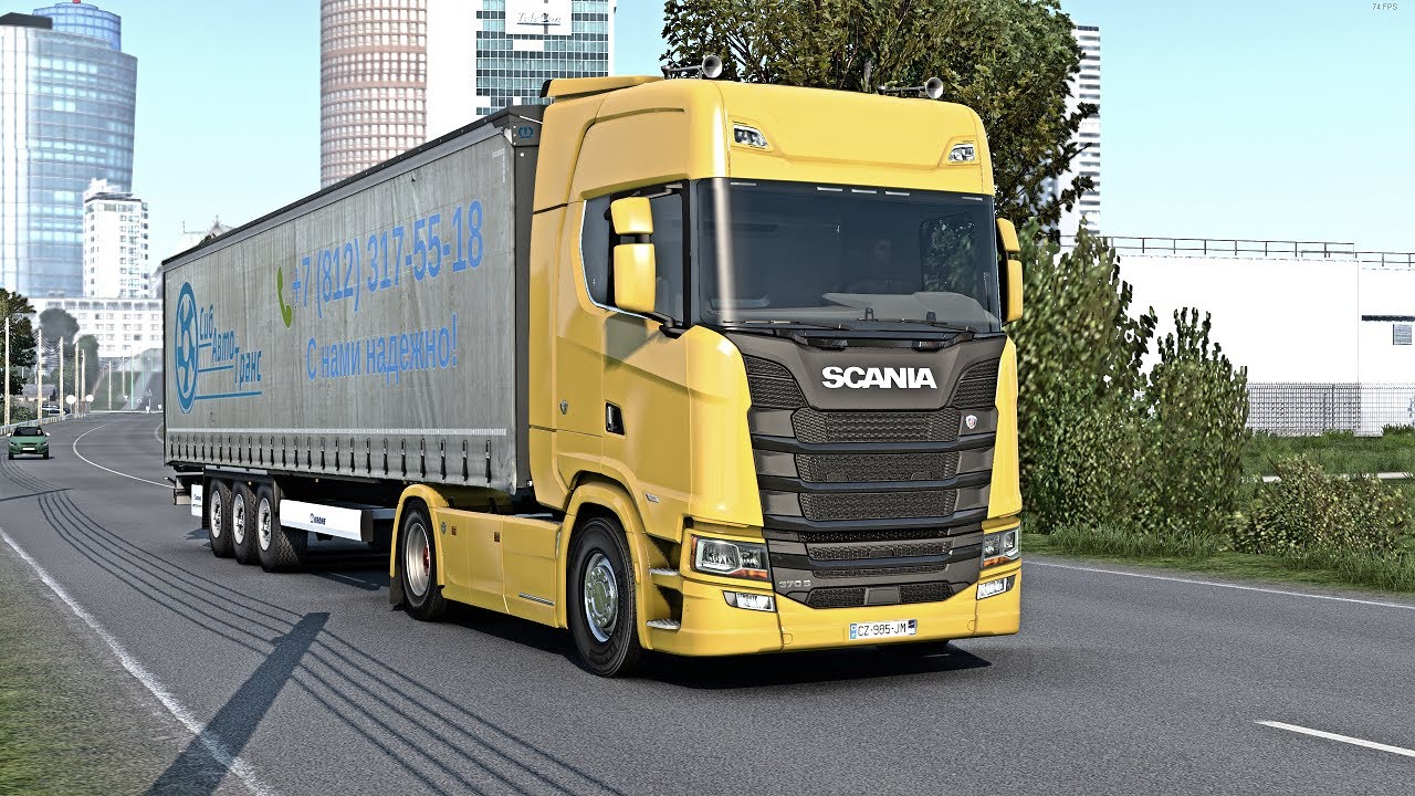 ETS 2 Nvidia Freestyle Version 2   1.41 Project Next Gen (4K)