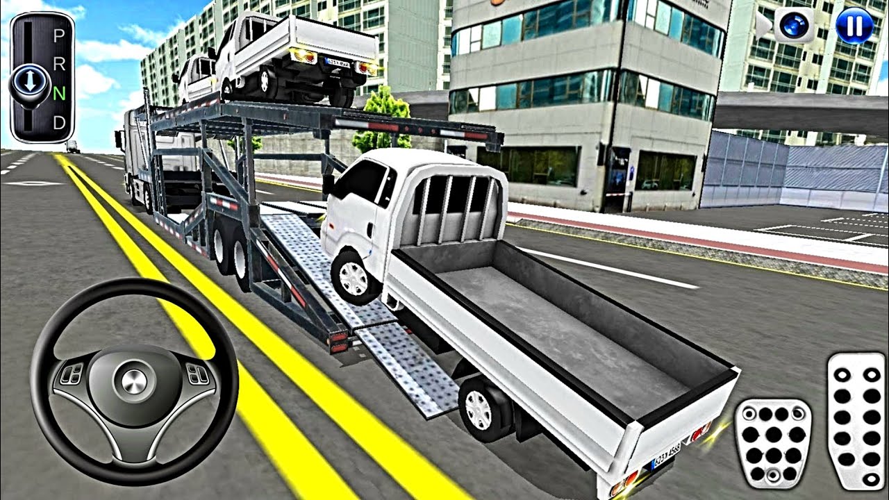 New Kia Pickup Transporter Truck - 3D Driving Class 2025 - 3D Driving Class - Car Game - Truck Game