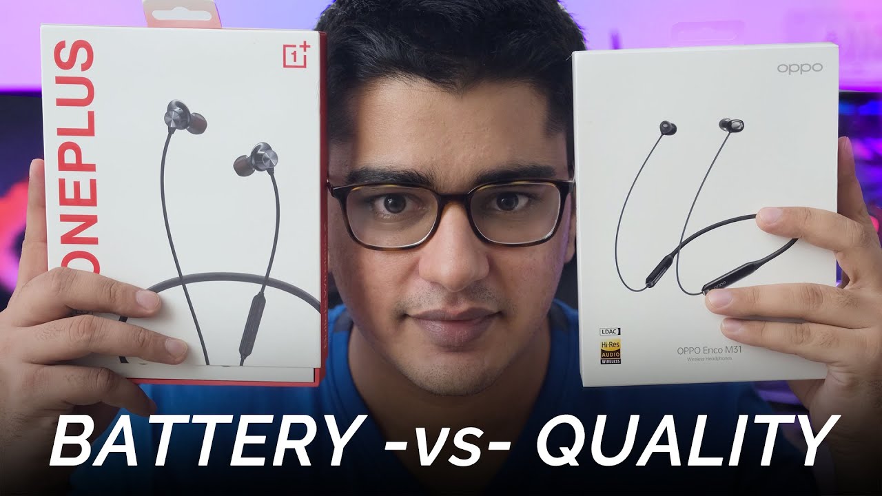 Oneplus Bullets Wireless Z vs Oppo Enco M31: Battle of Cousins! [Mic test, Review, Unboxing]
