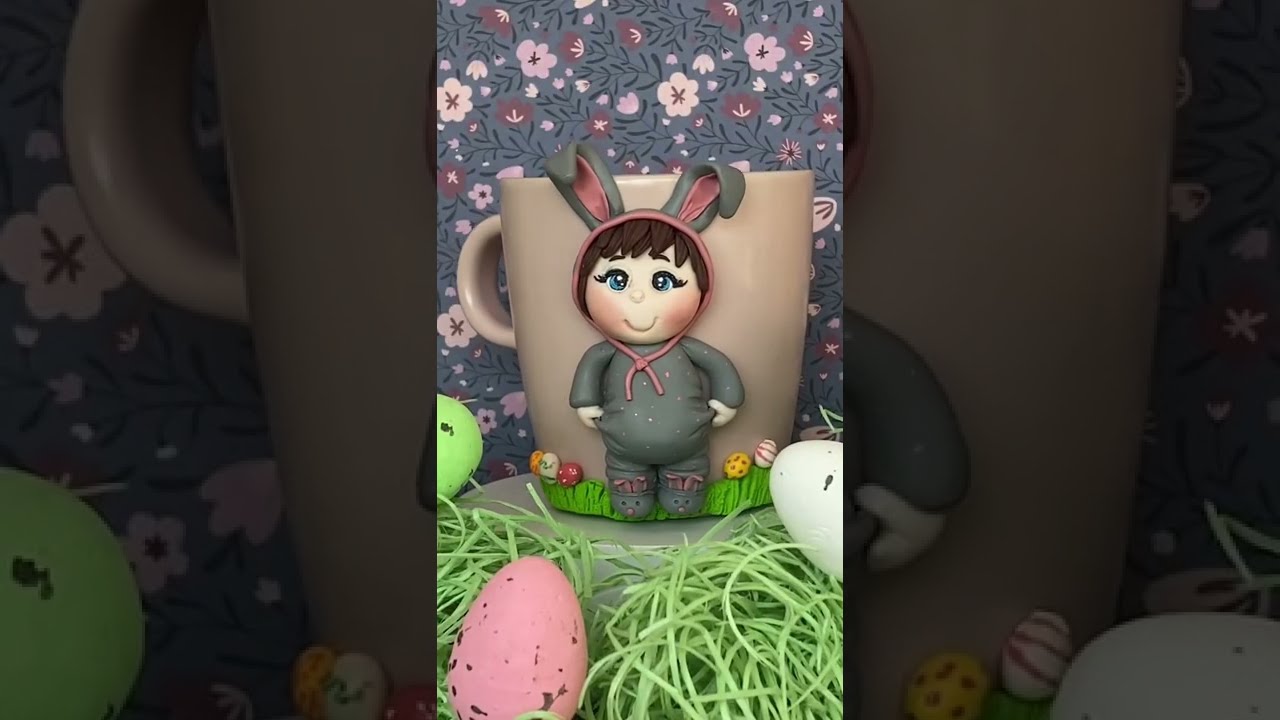 Easter Bunny 🐰 Polymer Clay