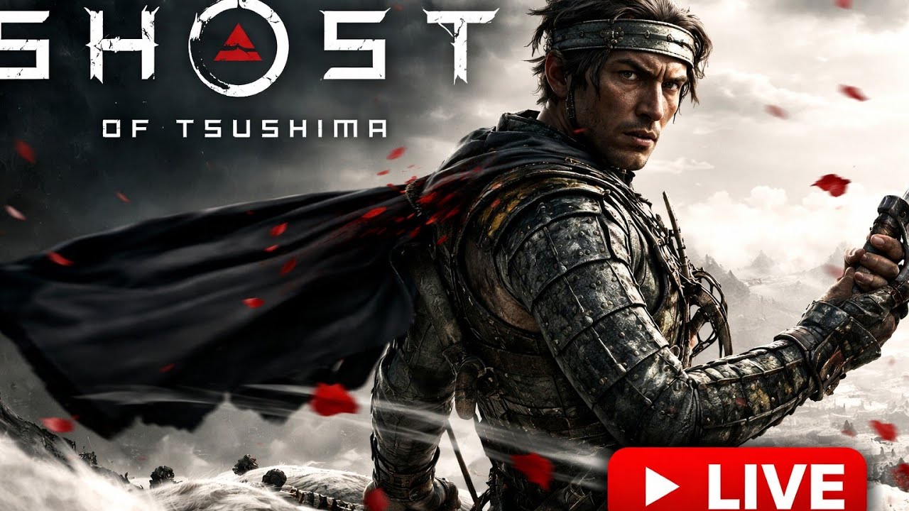 GHOST OF TSUSHIMA!!!!! LETSSS GOOOOO