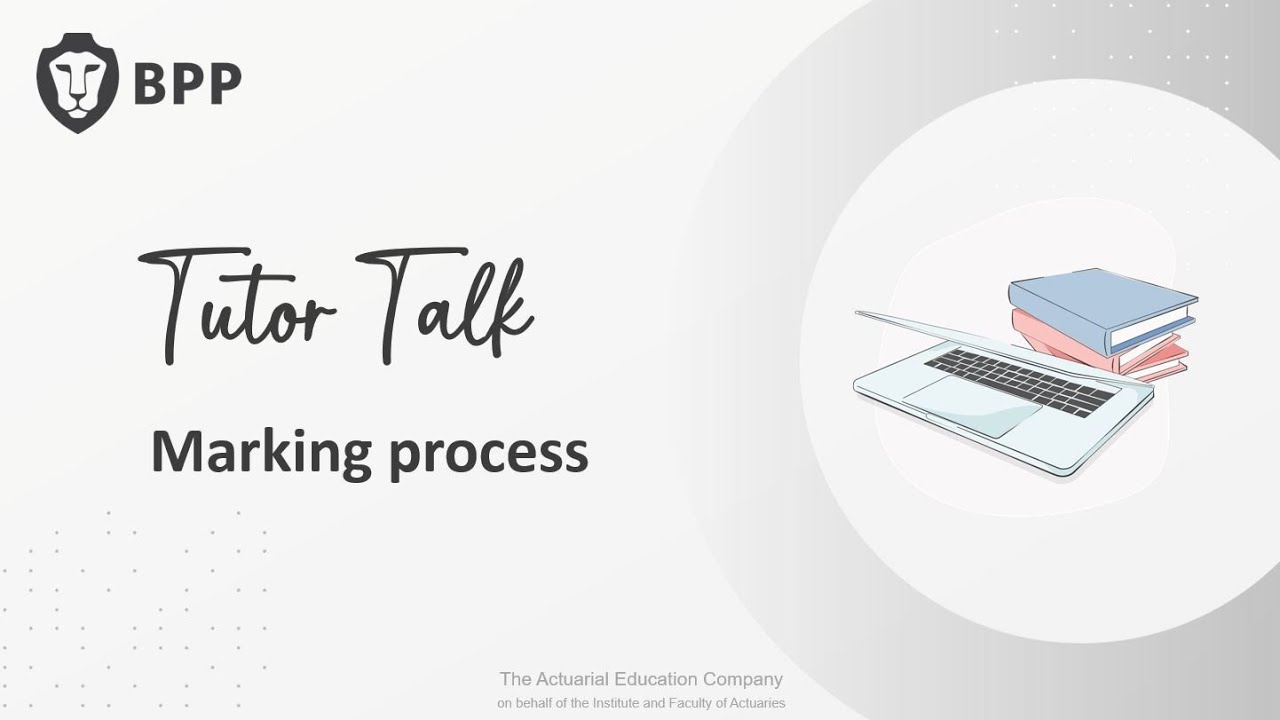 Tutor Talk - marking process