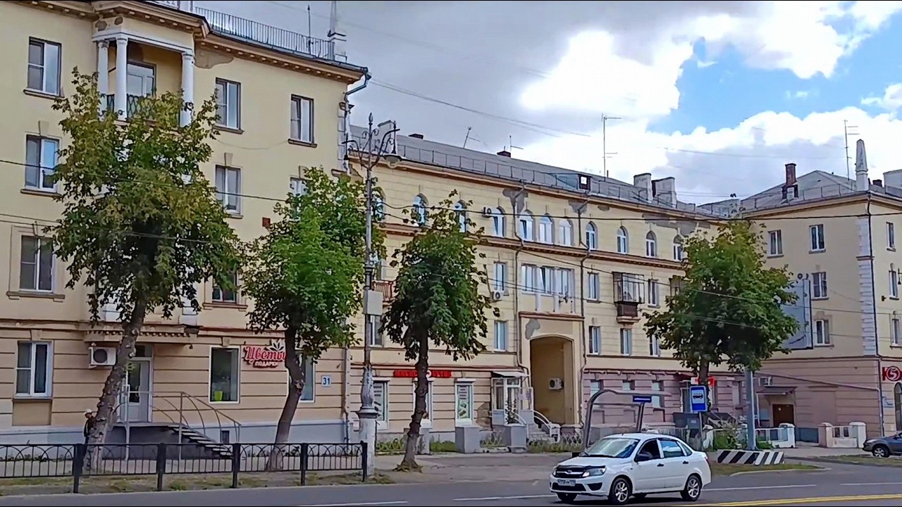 Магнитогорск, проспект Ленина, от вокзала до улицы Гагарина, Ленинский район (18.08.2022)