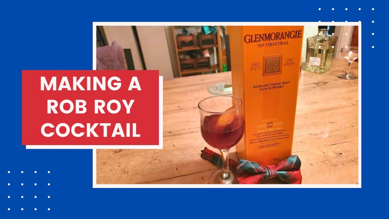 Making a Rob Roy Cocktail