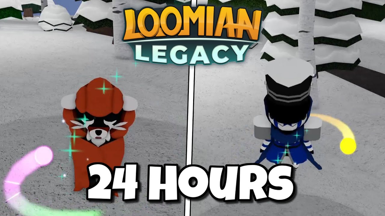 How lucky can I be in 24 Hours Hunting in Jolly Village 2022? | Loomian Legacy Roblox