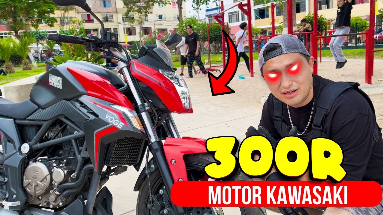 🥇MOTOS VOGE PERÚ ✅ 300R CON MOTOR KAWASAKI