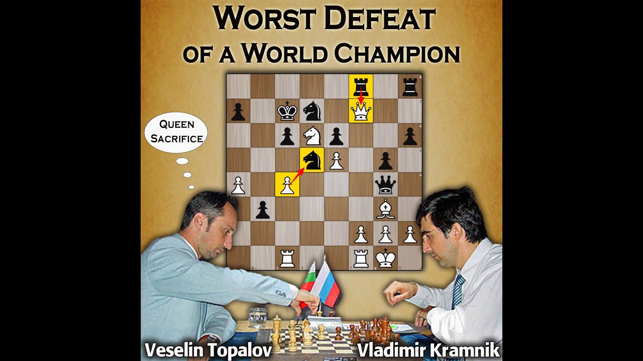 Worst defeat of a World Champion | Topalov vs Kramnik 2008
