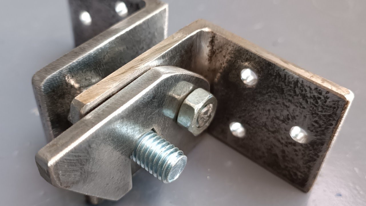 Chốt cửa tự động khóa tuyệt vời dành cho các bạn không biết hàn.