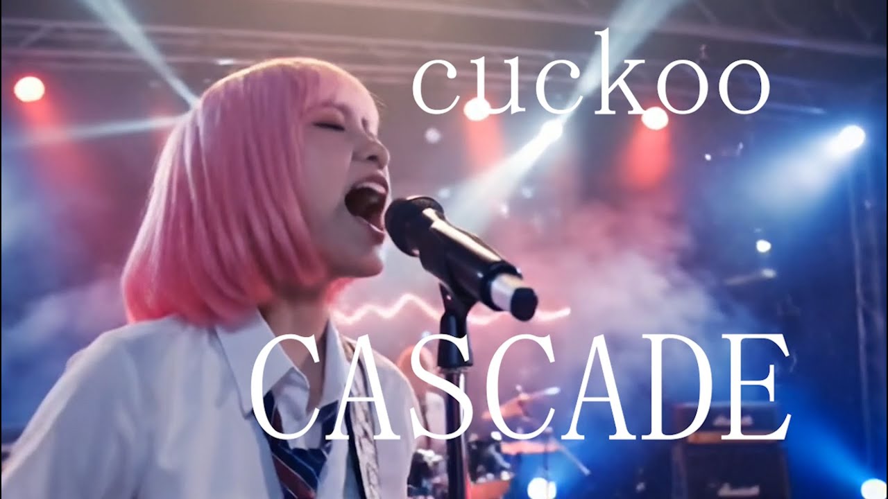 【MV】cuckoo / CASCADE｜もしもガールズバンドが歌ったら【AI Cover】