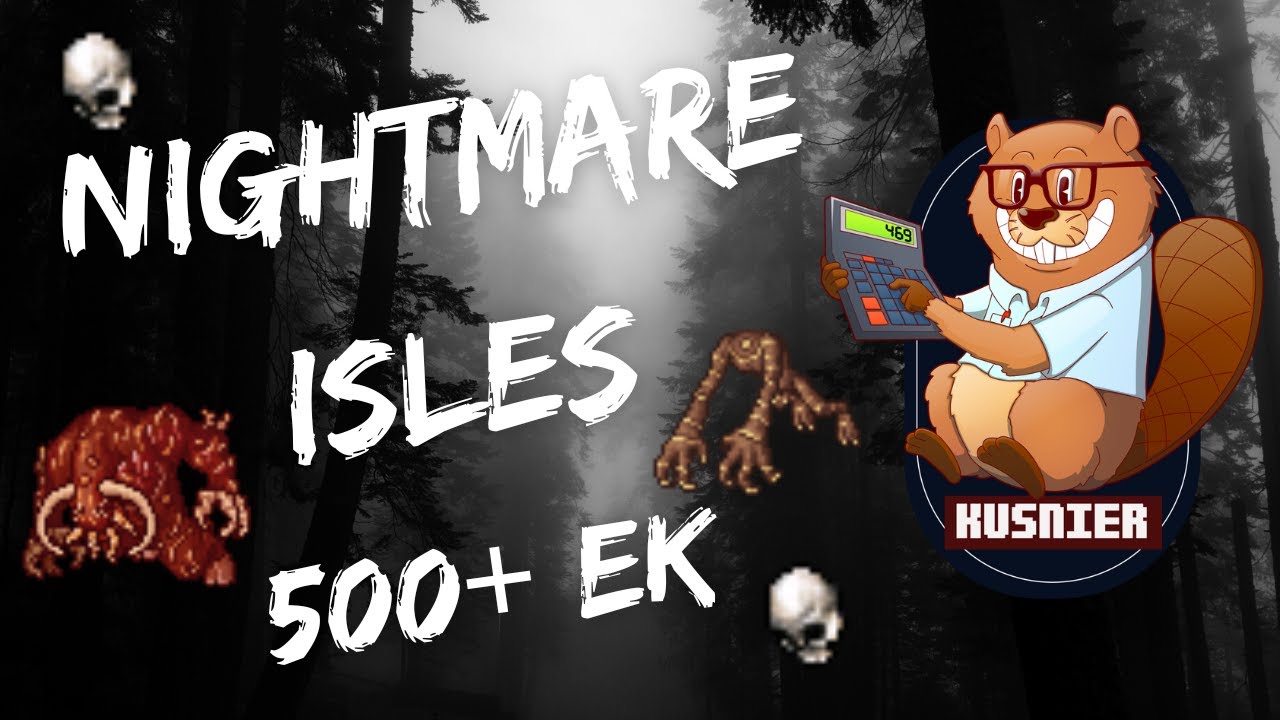 Nightmare Isles | 4.2 kk/h raw | 500+ Knight | Tibia