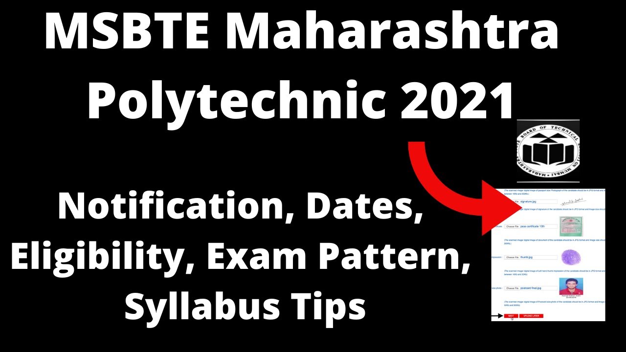 MSBTE Maharashtra Polytechnic 2021: Application Form, Pattern, Eligibility, Syllabus, Preparation