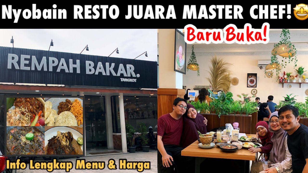 BARU BUKA‼️REMPAH BAKAR TANGERANG |INFO MENU & HARGA