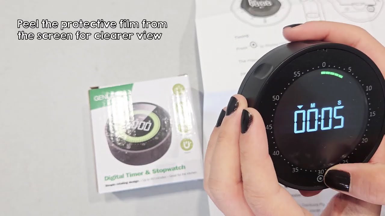 Magnetic Countdown Stopwatch/Timer