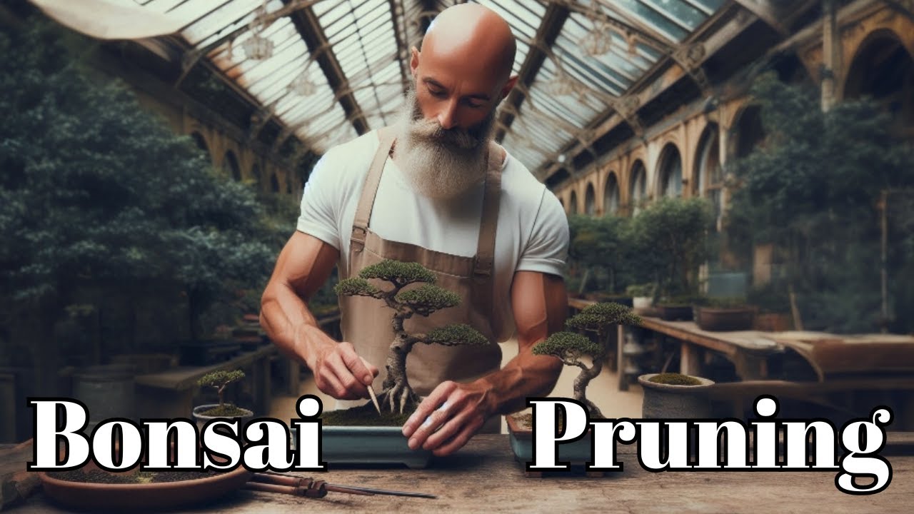 Three Tree Bonsai for One scissors - care and Maintenance (Bonsai Diary) #50