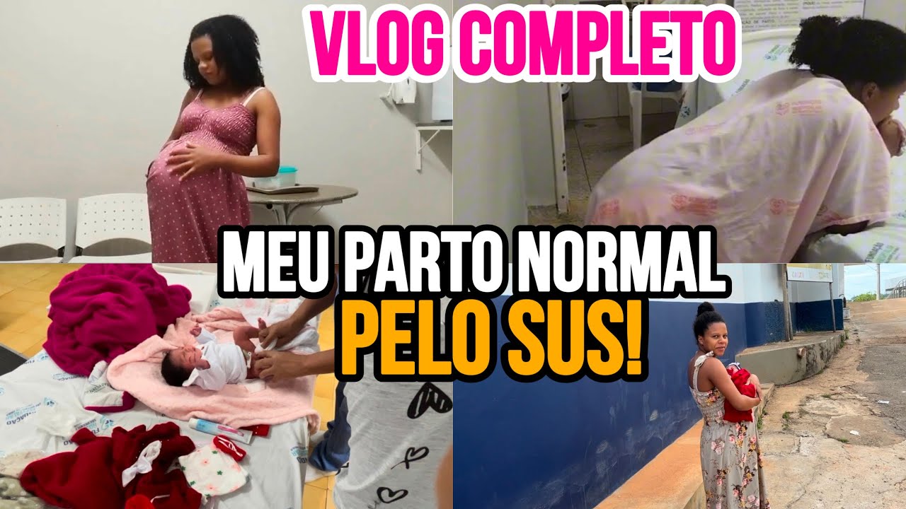 VLOG DO MEU PARTO NORMAL PELO SUS❤️😍38 SEMANAS, PRIMEIRO BANHO DA LIZ💜