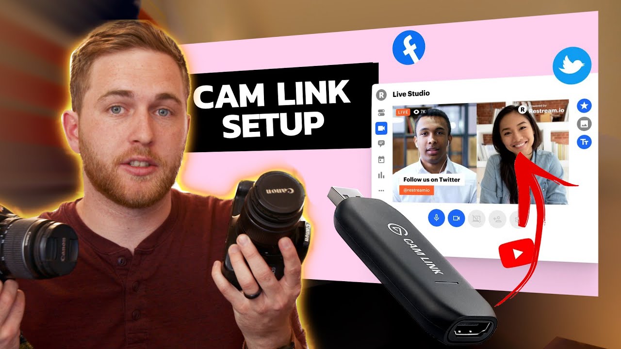 How to Connect a (DSLR) Camera to Restream.io | Elgato Cam Link 4K