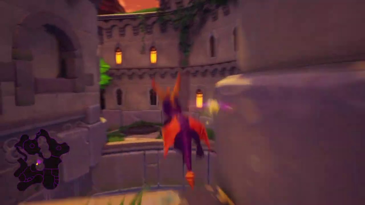 Spyro Reignited Trilogy - Town Square - All bulls stuck - Skill point