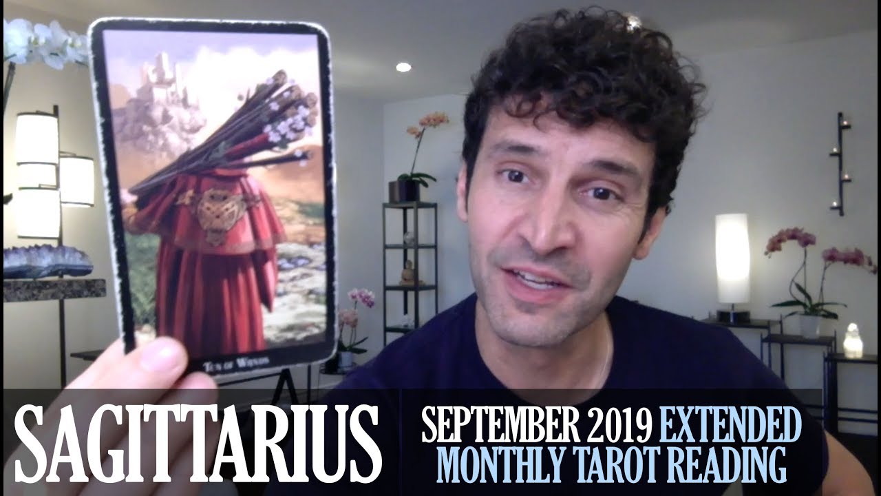 SAGITTARIUS September 2019 Extended Monthly Intuitive Tarot Reading by Nicholas Ashbaugh