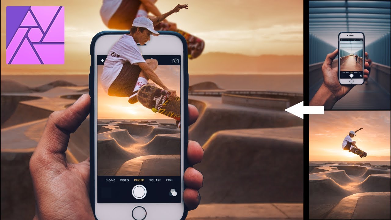 Easy Photo Manipulation Idea - Man Coming Out From Phone