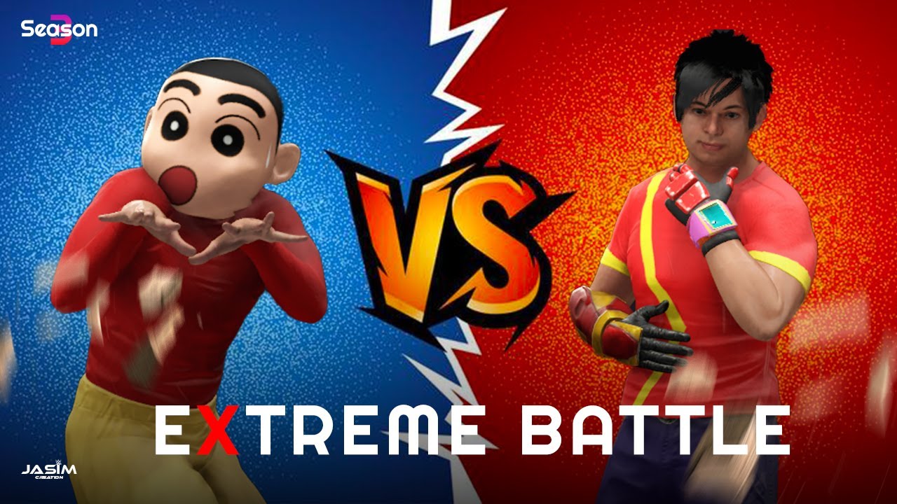 Shiva vs shinchan - Extreme battle