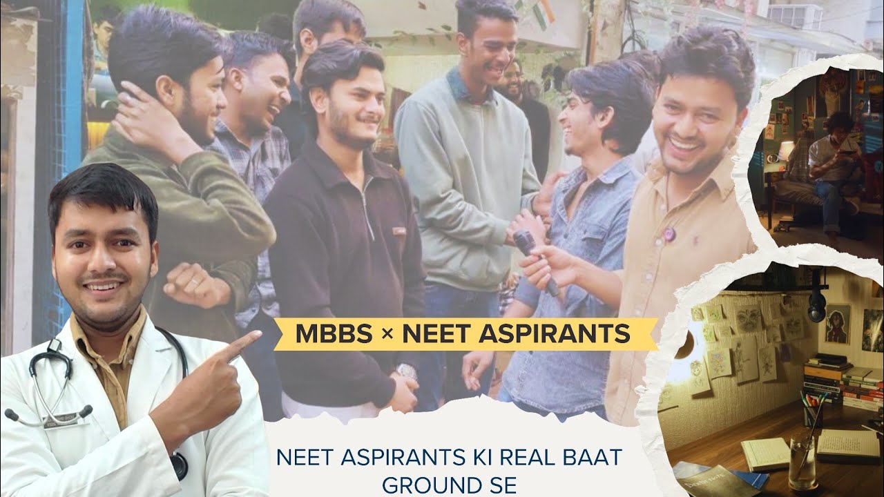 “NEET Aspirants Ki Real Baat | Pressure, Dosti & Dreams” Hazragunj #neet2026 @ShahidRaza-c4c 