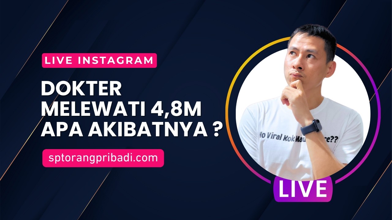 LIVE !! DOKTER LEWATI 4,8M APA AKIBAT NYA ?