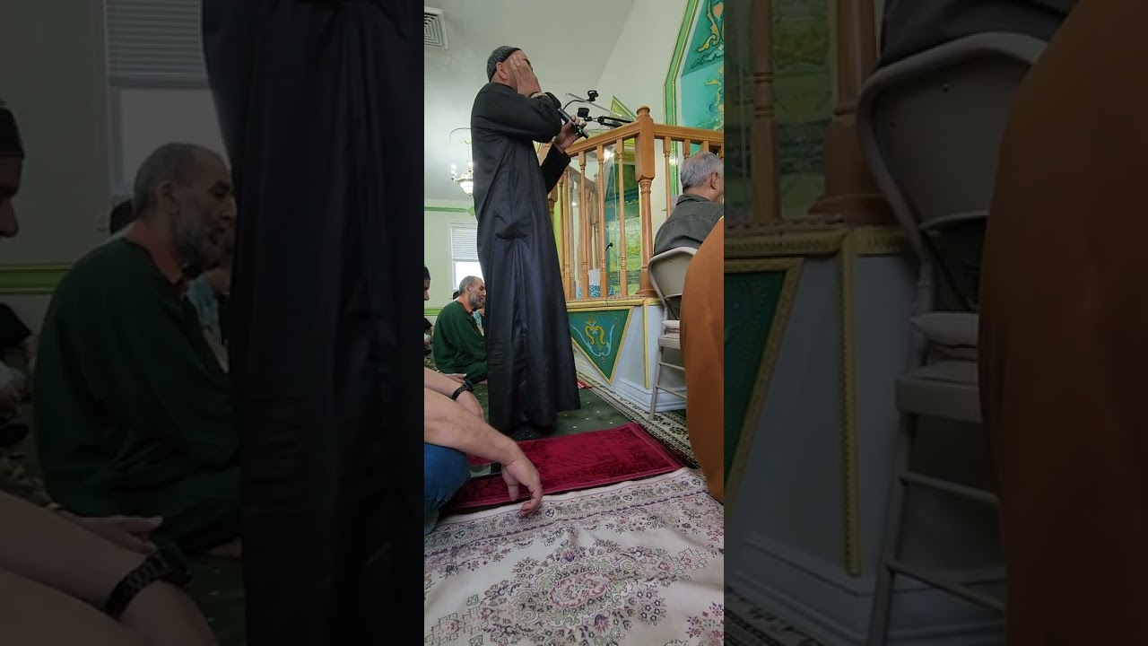 أجمل أذان للشيخ نظال أبو محمد يوم الجمعه الثالث والعشرين من شهر رمضان ١٤٤٤ هجريه.
