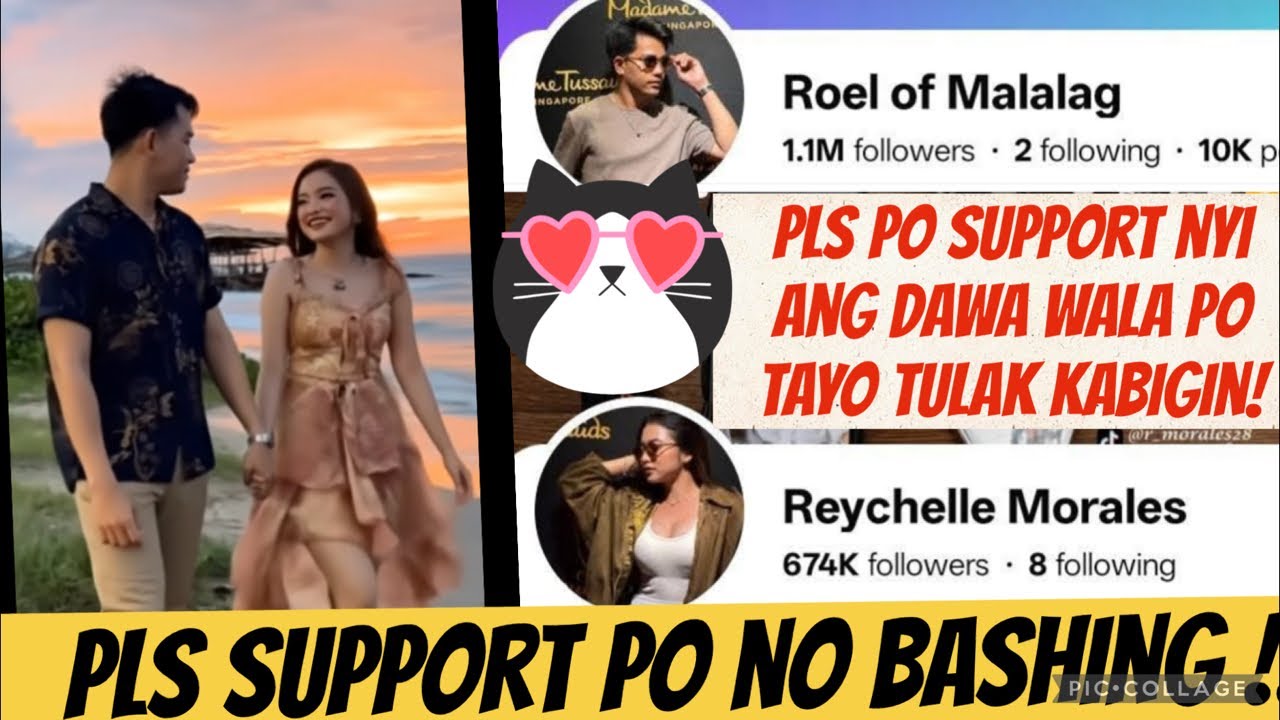 Pls support natin kung tunay ang pagmamal nyo sa dalawa no bashing!#roelofmalalag