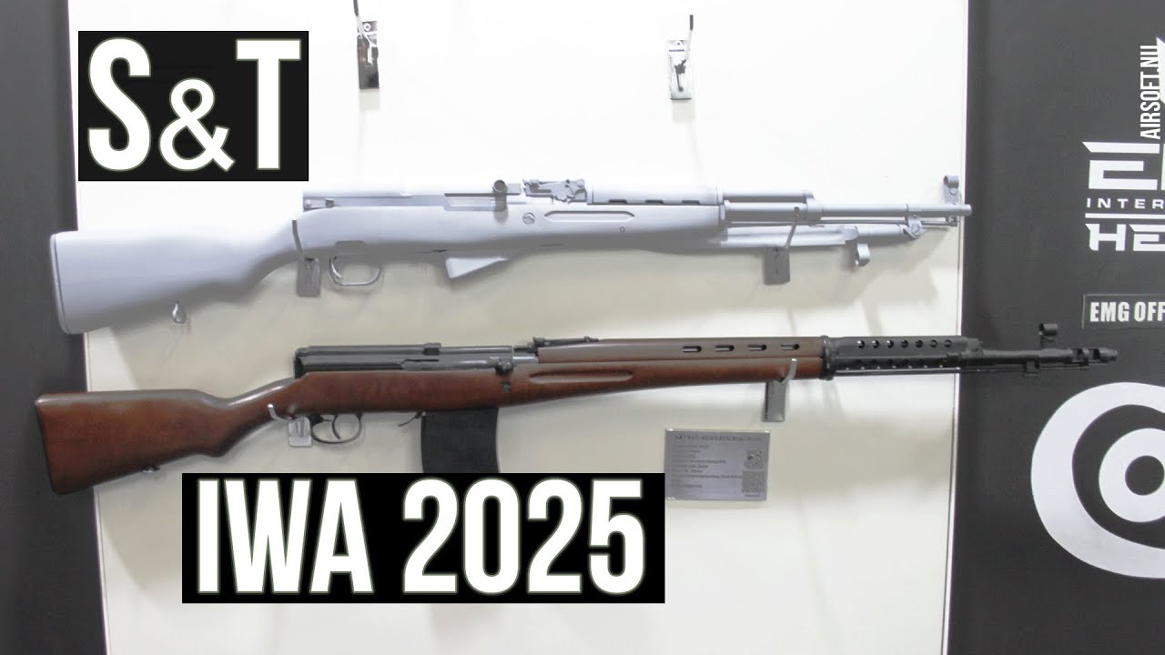 IWA 2025: S&T Armament releases 2025 (airsoft)