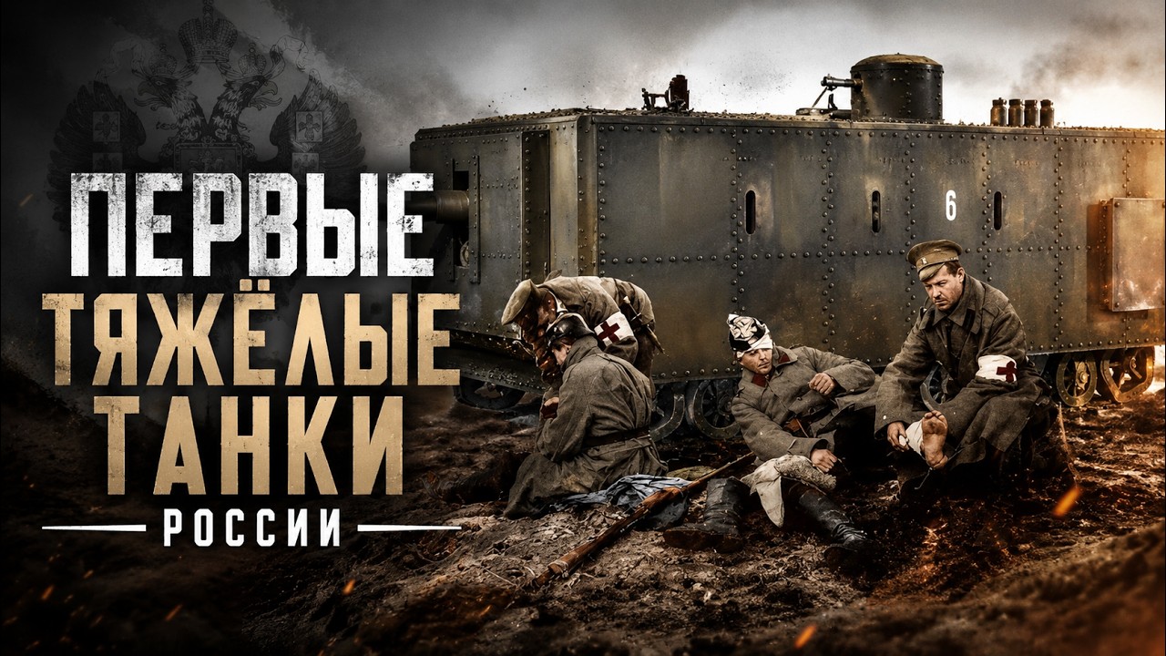 ПЕРВЫЕ ТЯЖЁЛЫЕ ТАНКИ РОССИИ !!!