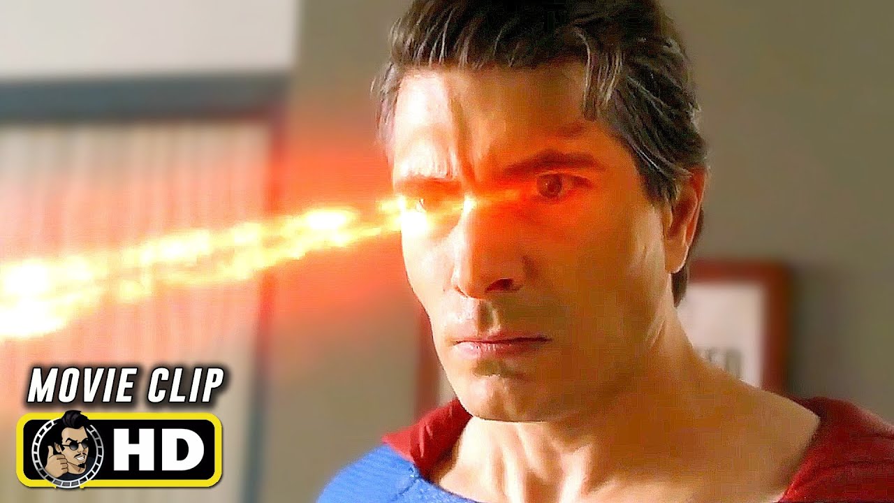 CRISIS ON INFINITE EARTHS (2019) Superman Vs. Superman Fight Scene [HD] Brandon Routh