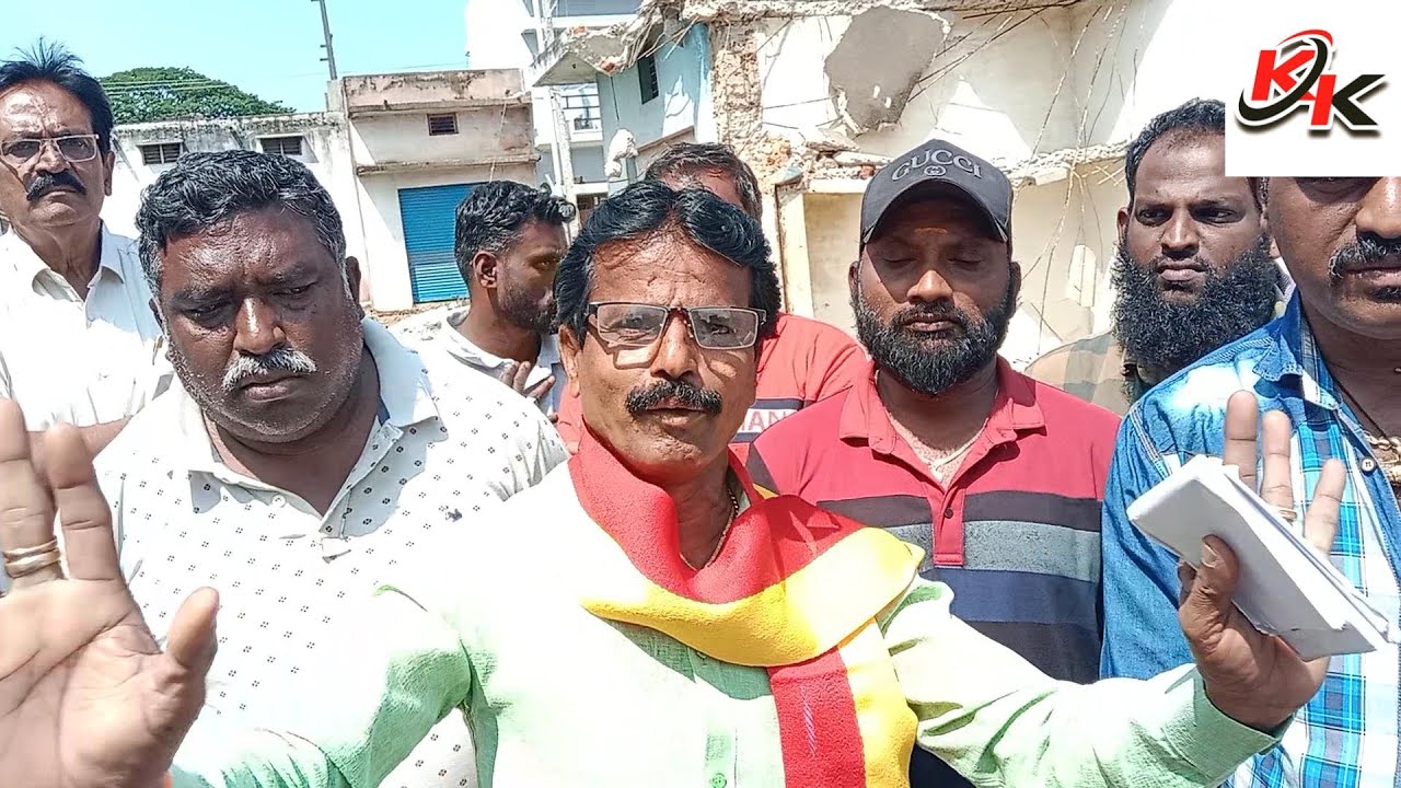 KGF KK TV#BUILDINGS DEMOLISH 3 RD CONTINUE #PLZ DONT DEMOLISH OUR SHOPS OWNERS REQUEST TO CMC