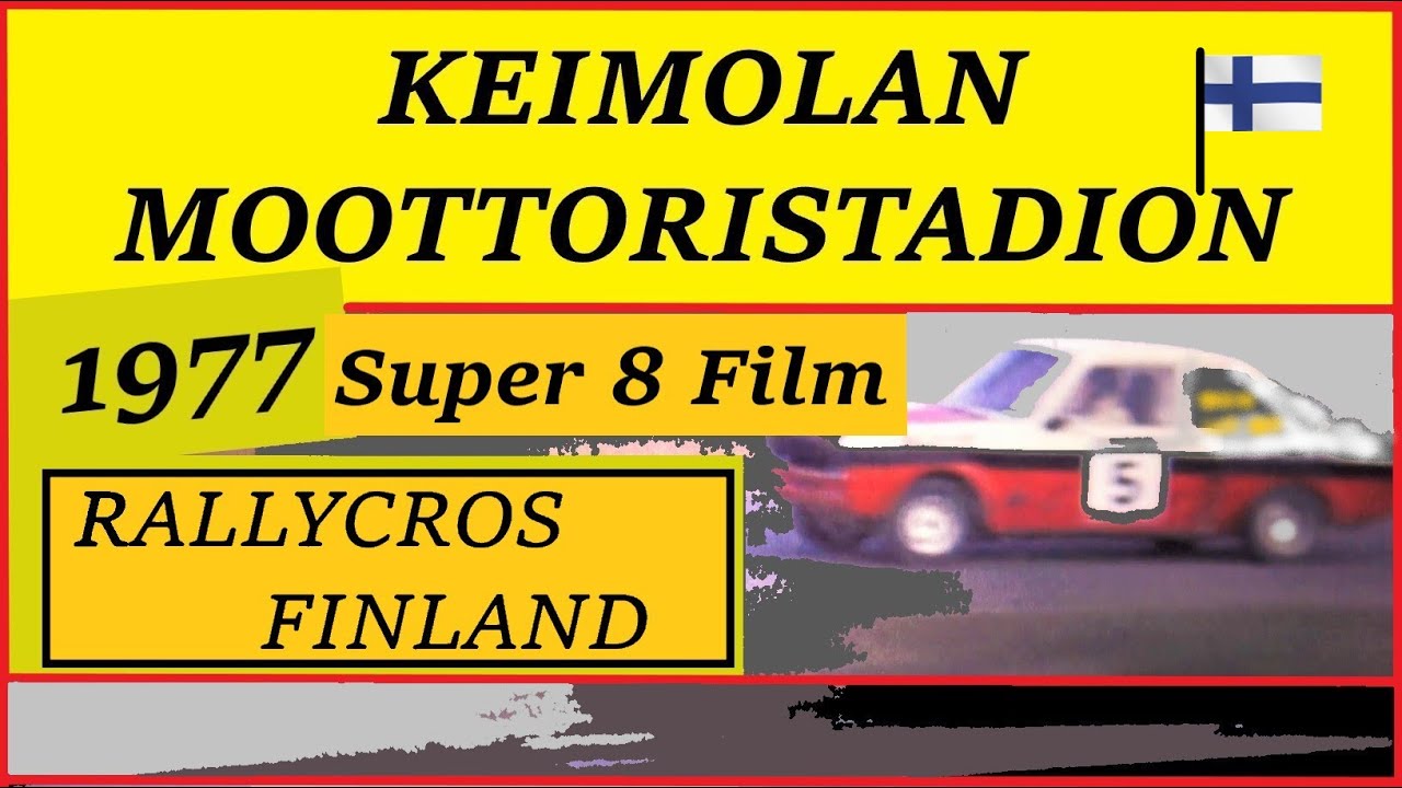 Keimola Rallycross 1977 / Vantaa. 🇫🇮