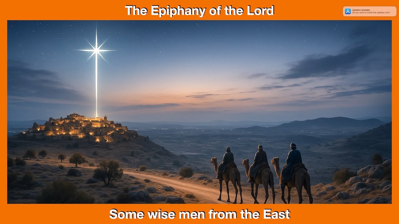 Wise men from the East.  Homily for the feast of the Epiphany, Year A.