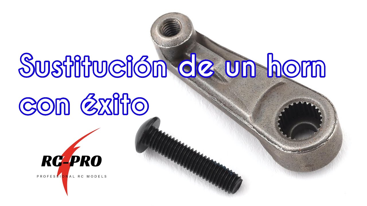 Horn del servo Traxxas trx8247x. Como cambiarlo