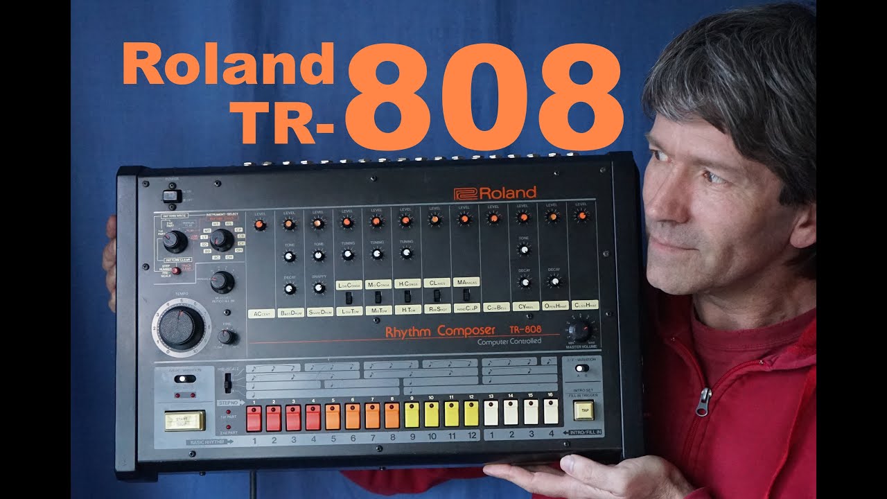 Roland TR-808 rhythm composer drum machine teardown MF#73