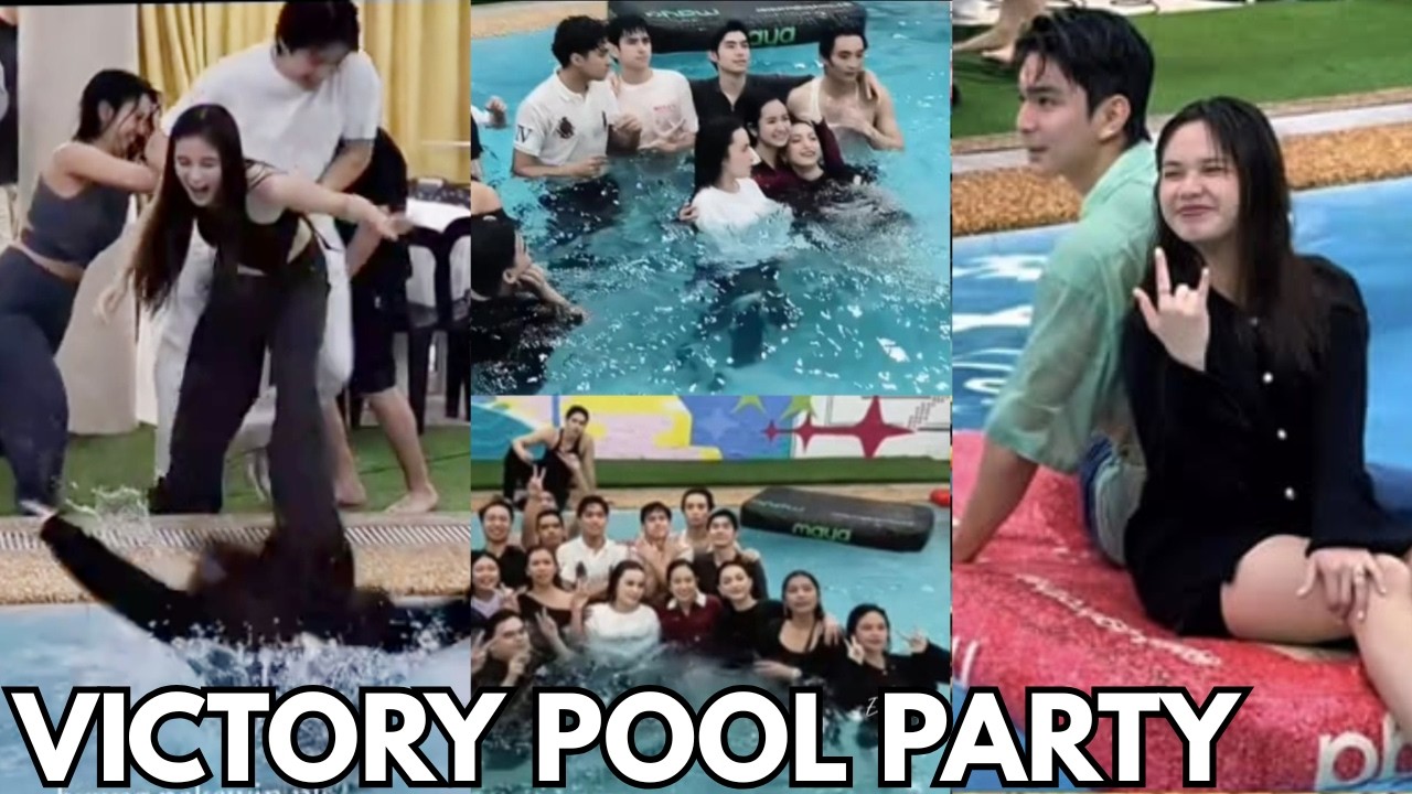 PBB COLLAB 2.0 AFTER PARTY TRADITION TULAKAN SA POOL NG MGA HOUSEMATES