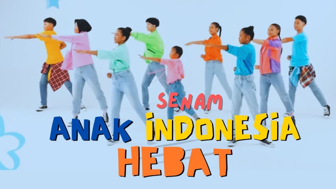 SENAM ANAK INDONESIA HEBAT | Lagu Senam Viral Terbaru Anak Sekolah
