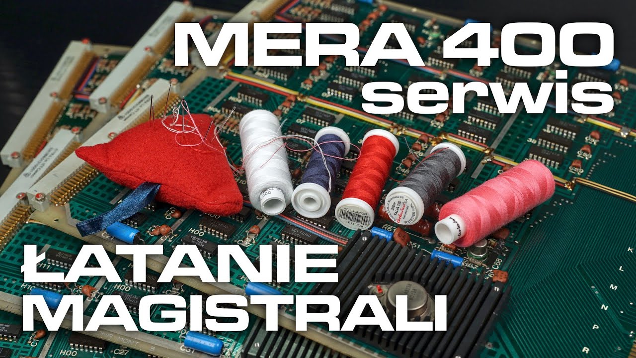 MERA-400 serwis: łatanie magistrali