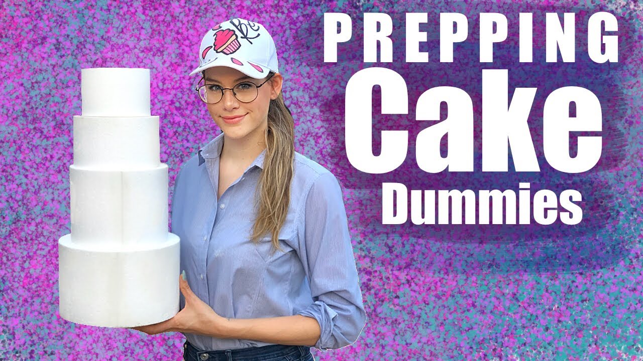 Prepping dummy cakes for fondant: fixing old foam dummy cakes
