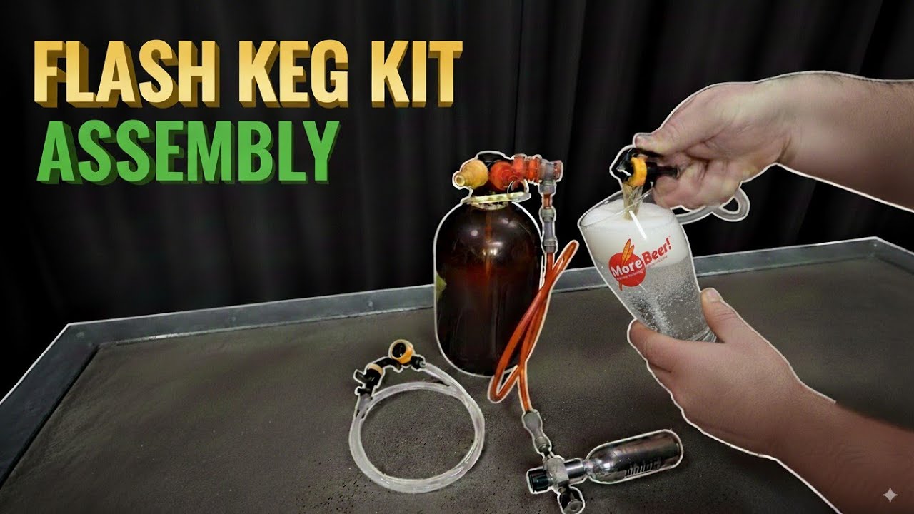 Flash Brewing Kegging Kit Assembly Guide | MoreBeer!