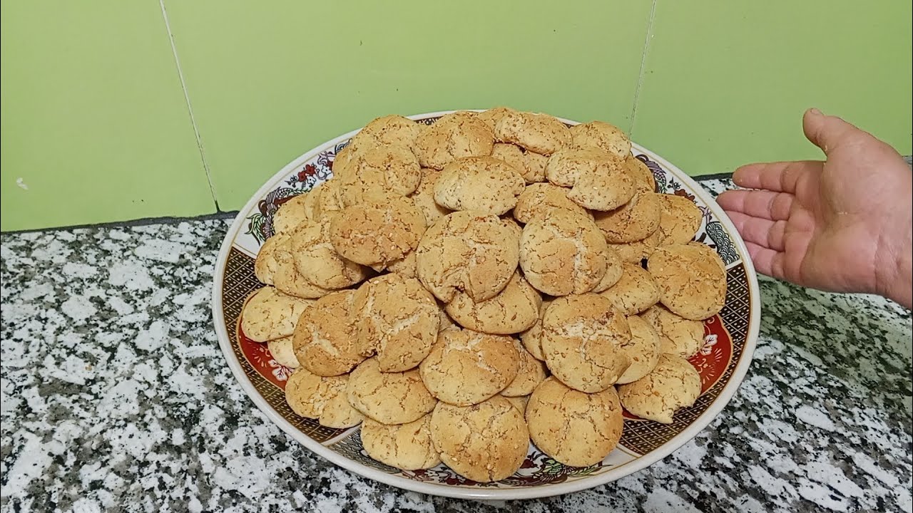 غريبة البهلة من أروع وألذ الحلويات المغربية التقليدية جبتها لكم اليوم بطريقة ناجحة 100%